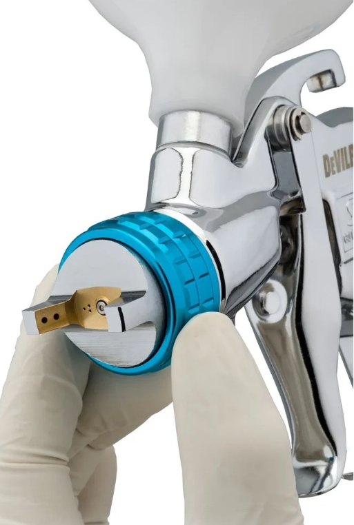 Pistol de vopsit DE VILBISS SLG-620 Starting Line, cupa plastic 600 ml, duza 1.8 mm, consum aer 250 l/min