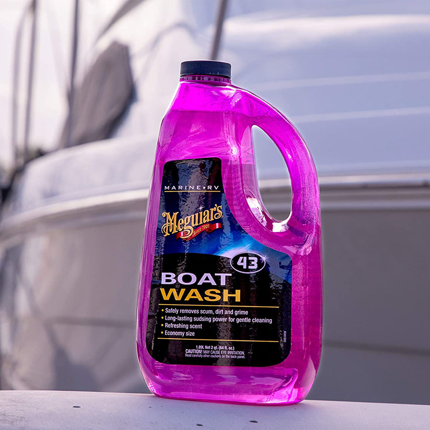 Solutie pentru spalare ambarcatiuni MEGUIARS Boat Soap M4364, 1.89 litri