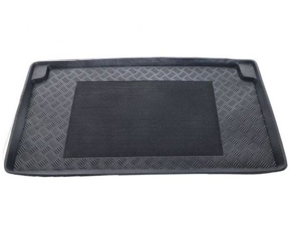 Tavita portbagaj auto POLCAR 9568WB-8, din polietilena, neagra, pentru Volkswagen T5, Multivan Mk V, Transporter, KOMBI V caroserie