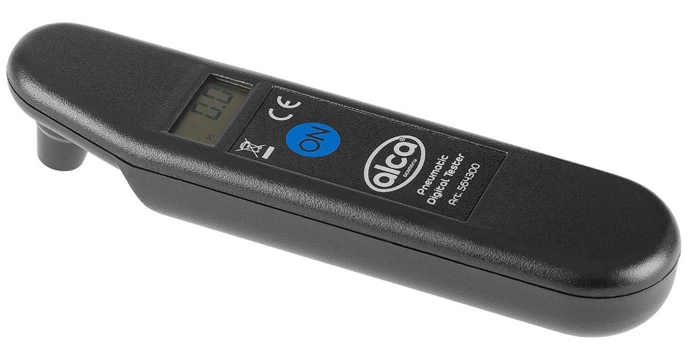 Manometru digital pentru presiune roti ALCA 564300, 0.35 - 7 bari, baterie CR2032