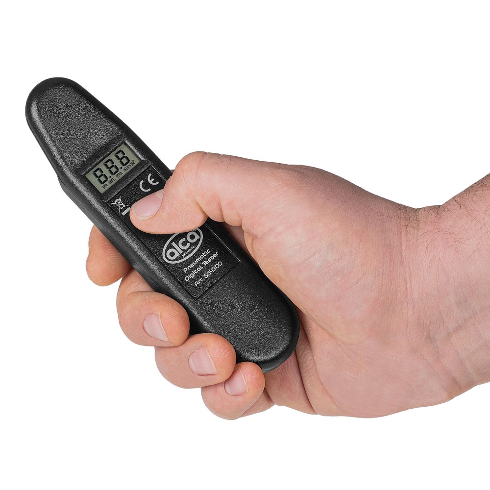 Manometru digital pentru presiune roti ALCA 564300, 0.35 - 7 bari, baterie CR2032