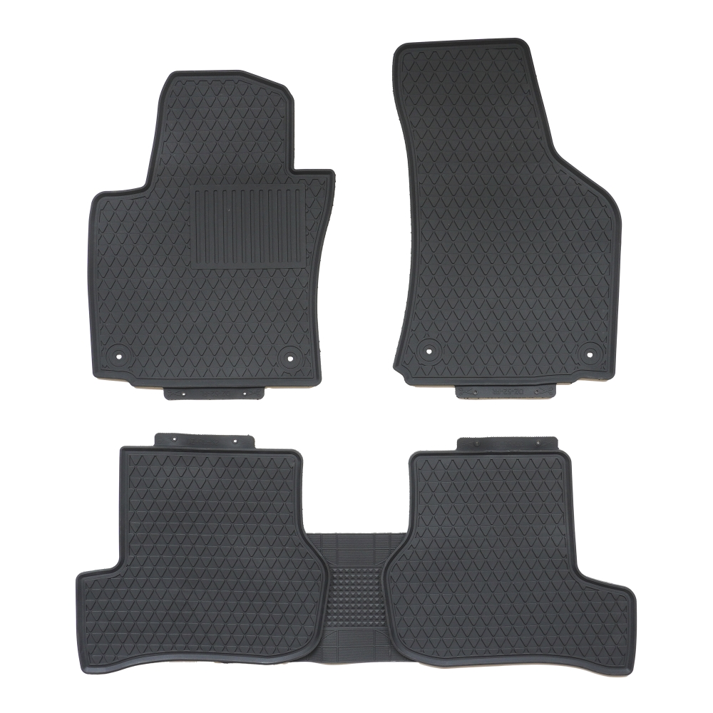 Set covorase auto din cauciuc UMBRELLA 101121, negru, pentru Volkswagen Golf V, 2003-2010, VI, 2009-2012