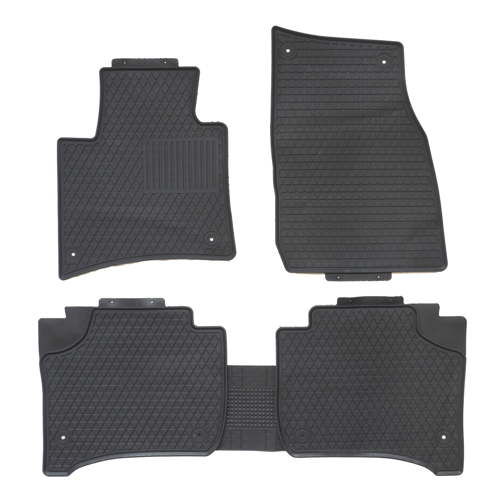 Set covorase auto din cauciuc UMBRELLA 101130, negru, pentru Volkswagen Touareg, 2011-2018