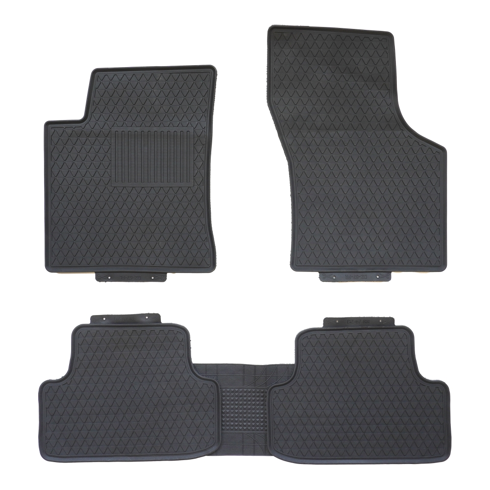 Set covorase auto din cauciuc UMBRELLA 101116, negru, pentru Seat Leon MK3, 2012-2020