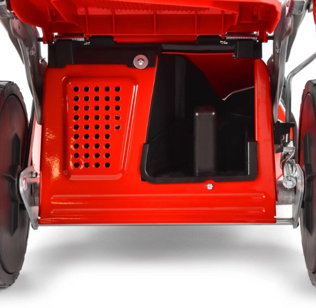 Masina de tuns iarba cu motor pe benzina, autopropulsata, HECHT 550 SW, 2.6 kW, 170 CC, latime de lucru 48 cm, cos colector 60 l