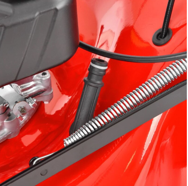 Masina de tuns iarba cu motor pe benzina, autopropulsata, HECHT 550 SW, 2.6 kW, 170 CC, latime de lucru 48 cm, cos colector 60 l