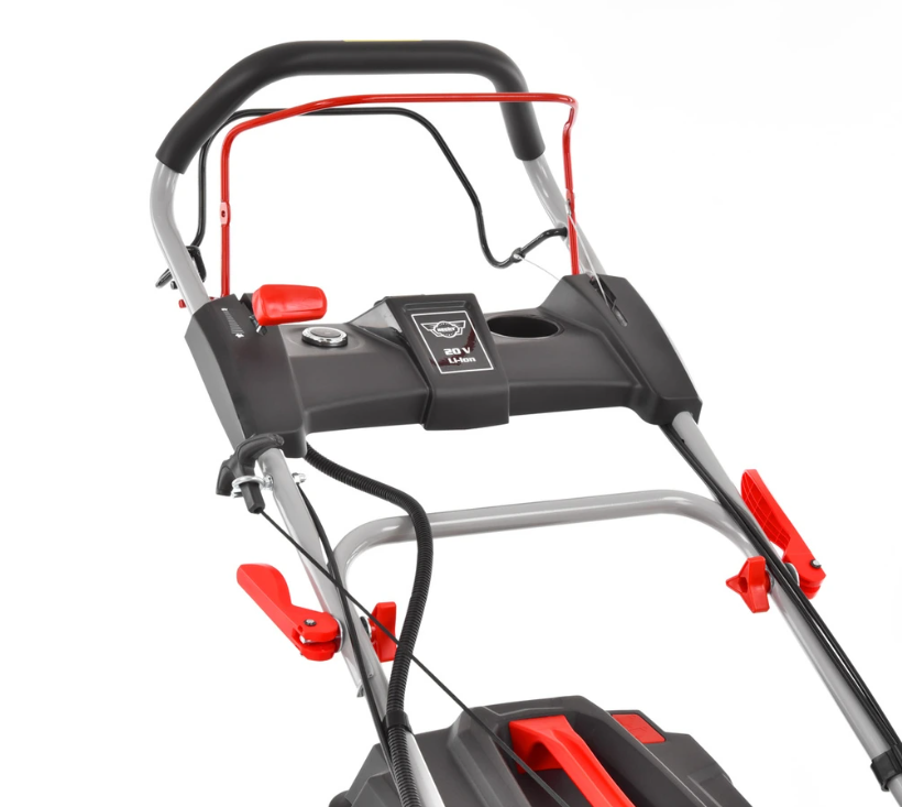 Masina de tuns iarba cu motor pe benzina, autopropulsata, HECHT 551 SXE, 3.8 kW, 200 CC, latime de lucru 51 cm, cos colector 65 l