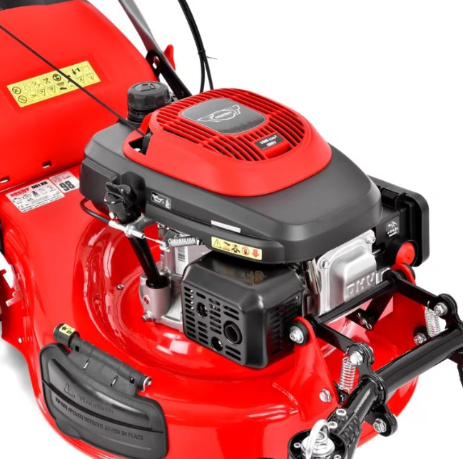 Masina de tuns iarba cu motor pe benzina, autopropulsata, HECHT 551 XR, 3.5 kW, 196 CC, latime de lucru 51 cm, cos colector 75 l