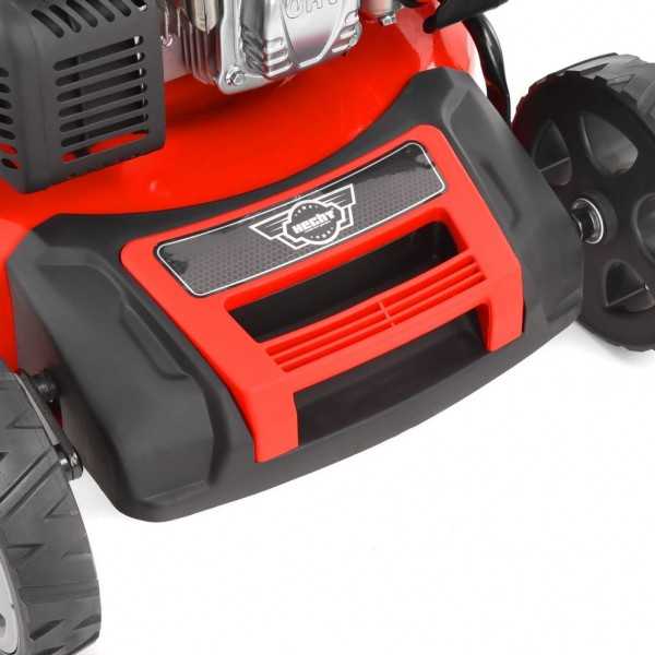 Masina de tuns iarba cu motor pe benzina, autopropulsata, HECHT 554 SX, 4.4 kW, 224 CC, latime de lucru 53 cm, cos colector 75 l