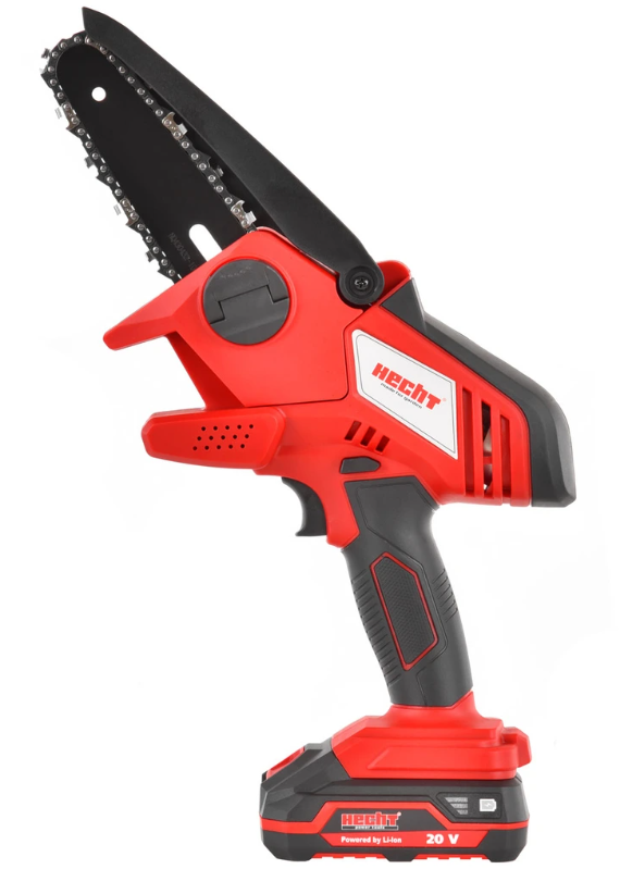 Fierastrau cu lant pe acumulator HECHT 9922, lungime lama 11 cm, viteza lant 5 m/s, alimentare 20 V, fara acumulator, fara incarcator