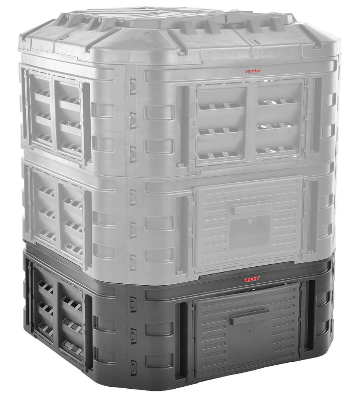 Extensie pentru lada de compost HECHT 2600, capacitate 260 litri, din plastic, negru