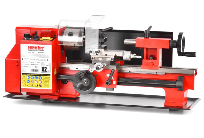 Strung electric pentru metal HECHT 8410, 370W, MT2, MT3, diametru maxim 180 mm, lungime maxima 300 mm