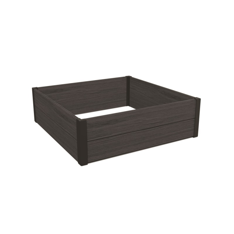 Jardiniera patrata KETER 249298 Maple, plastic, gri