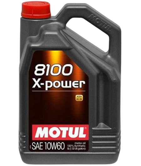 Ulei motor MOTUL 8100 X-POWER 10W60, volum 5 litri, sintetic