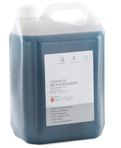 Antigel preparat PEUGEOT PSA 1637756480, tip G33, verde, volum 5 litri