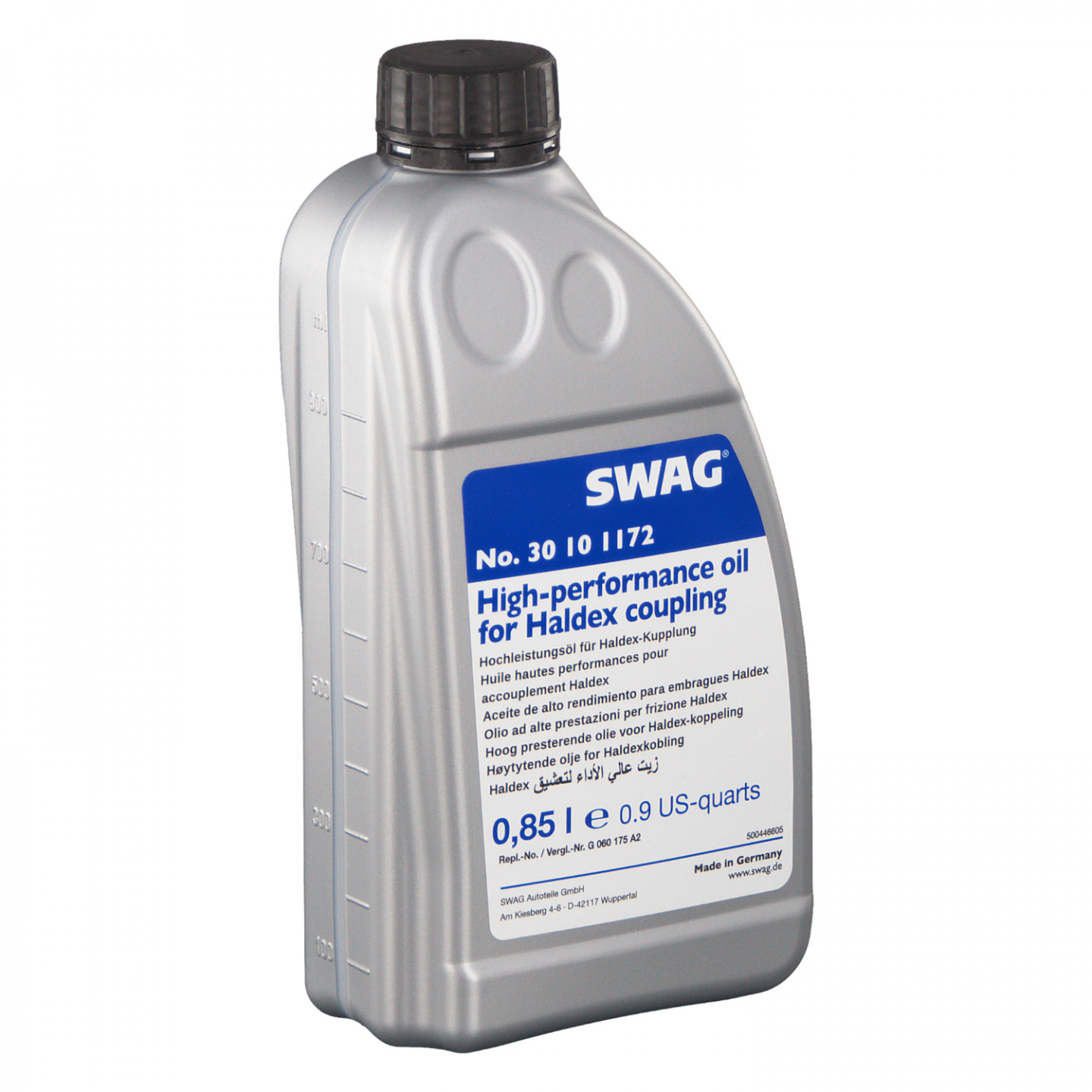 Ulei cuplaje Haldex SWAG High-Performance Oil 30 10 1172, galben, volum 0.85 litri