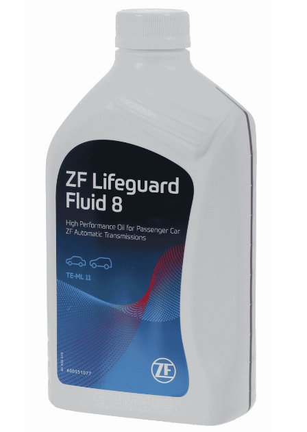 Ulei transmisie automata ZF LifeGuard Fluid 8 S671.090.312, volum 1 litru, verde