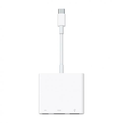 Adaptor APPLE MUF82ZM/A, USB tip C - HDMI, alb