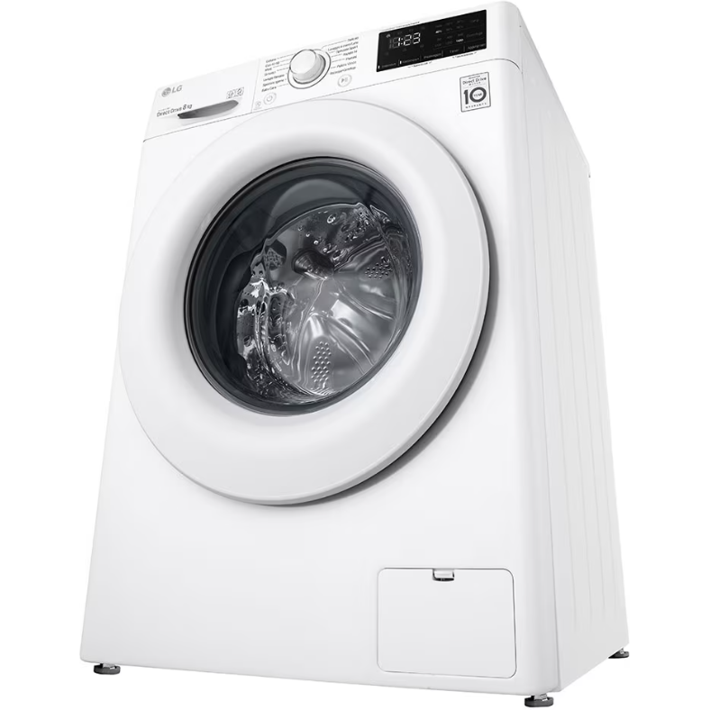 Masina de spalat rufe LG F4WV308N3E, capacitate 8 kg, Clasa C, 1400 rpm, alb