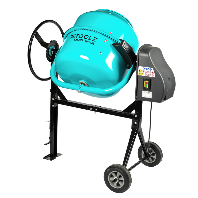 Betoniera DETOOLZ DZ-C327, volum cuva 180 L, 1000 W, turatie 2688 rpm