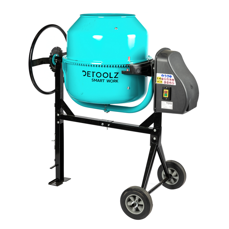Betoniera DETOOLZ DZ-C327, volum cuva 180 L, 1000 W, turatie 2688 rpm