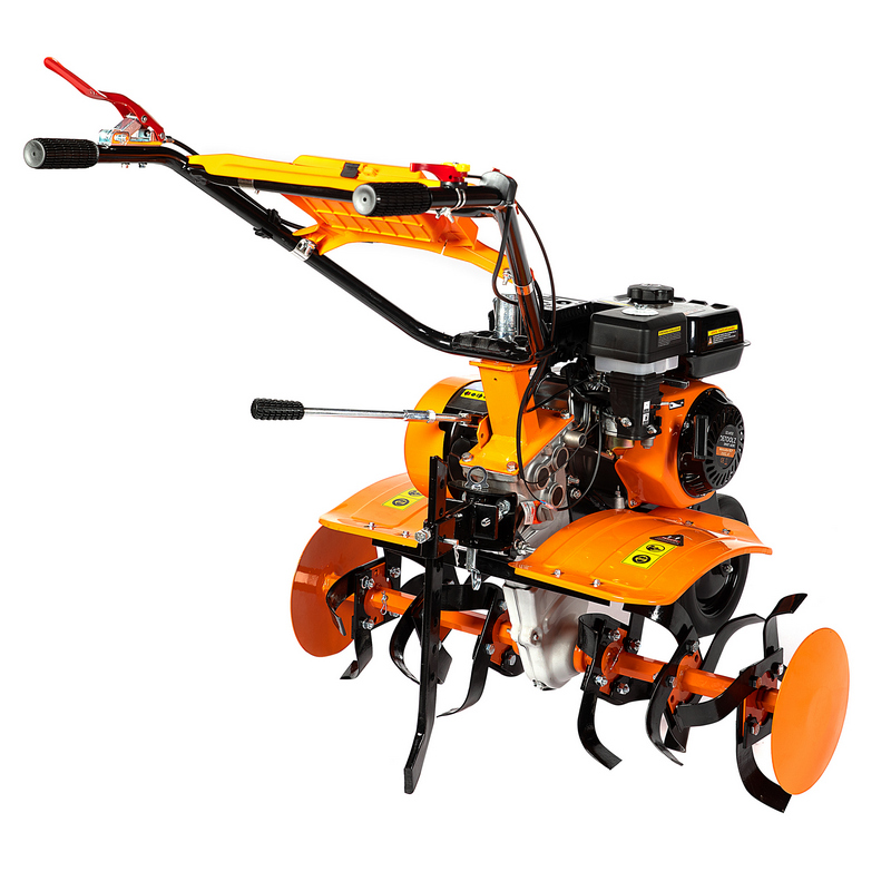 Motocultor DETOOLZ DZ-M150, 8 CP, 212 CC, motor 4 timpi, monocilindru, disc cu 24 lame