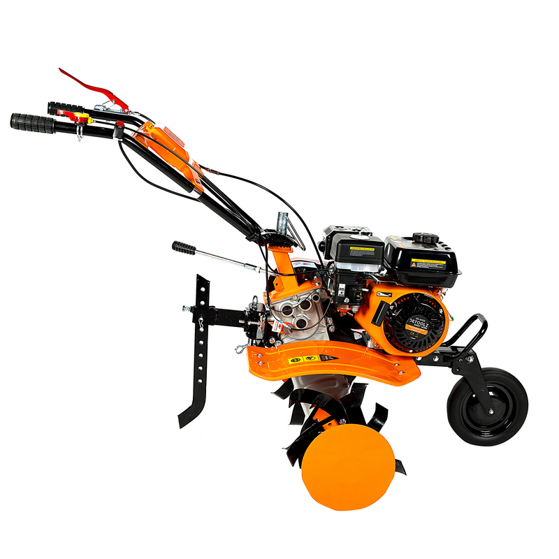 Motocultor DETOOLZ DZ-M150, 8 CP, 212 CC, motor 4 timpi, monocilindru, disc cu 24 lame