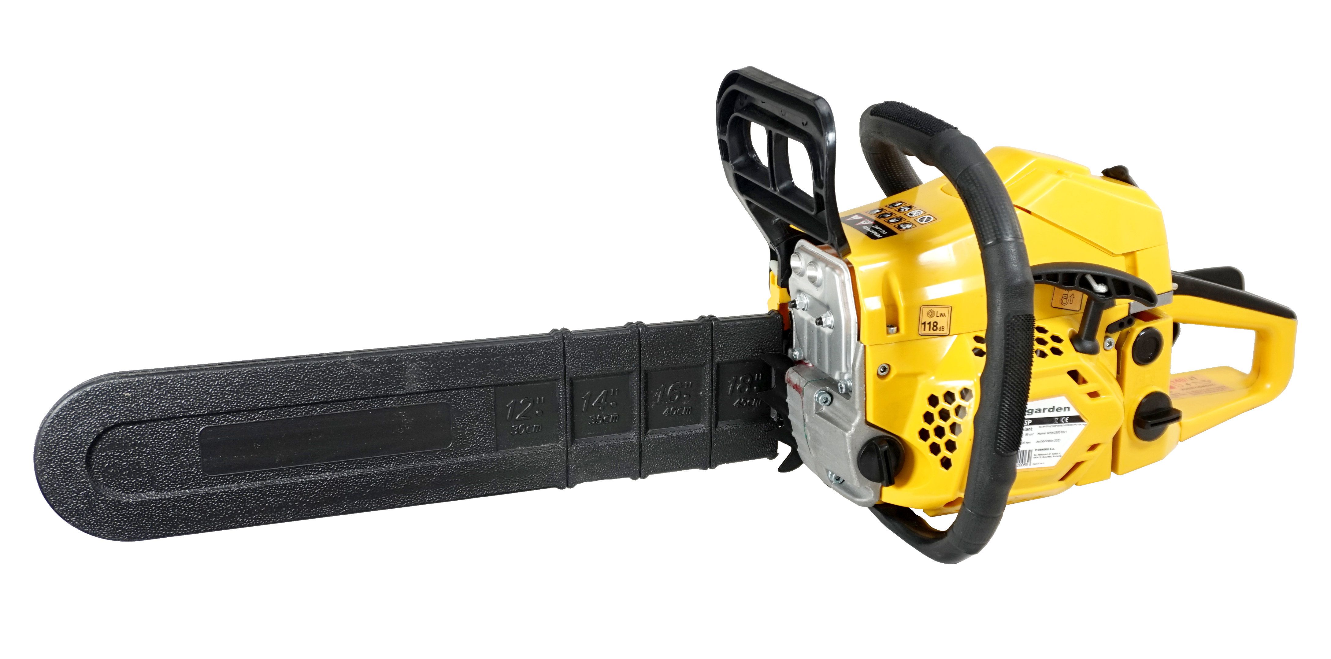 Motoferastrau PROGARDEN MF3545P 4931000002, lungime taiere 450 mm, 3.4 CP, benzina 2 timpi, 55 cmc
