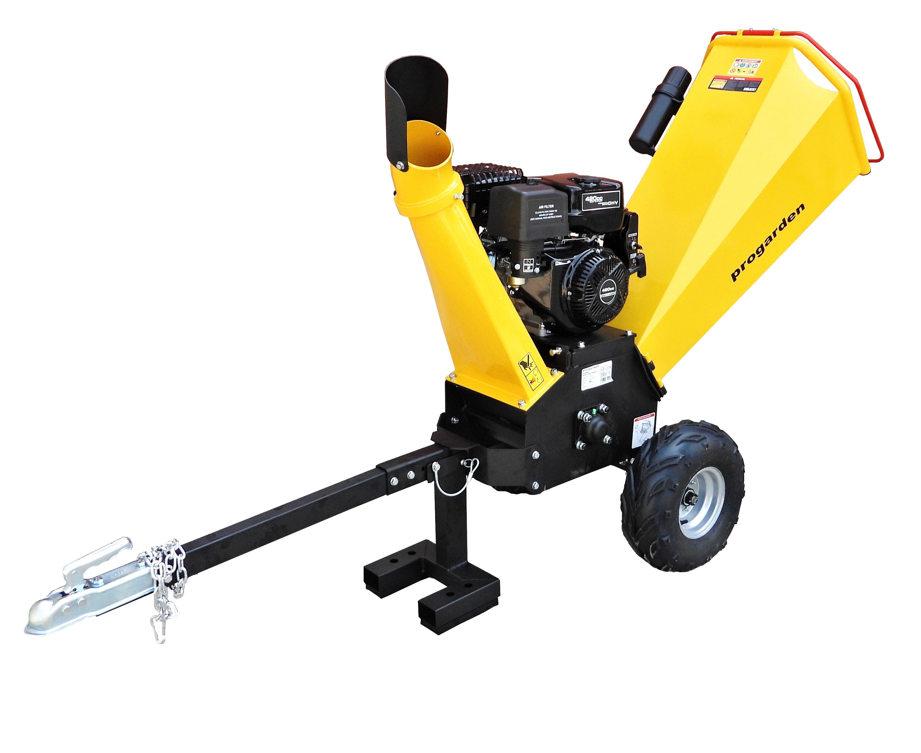 Tocator resturi vegetale PROGARDEN 5162000006 TB100EN, 15 CP, benzina, capacitate tocare 120 mm, pornire electrica