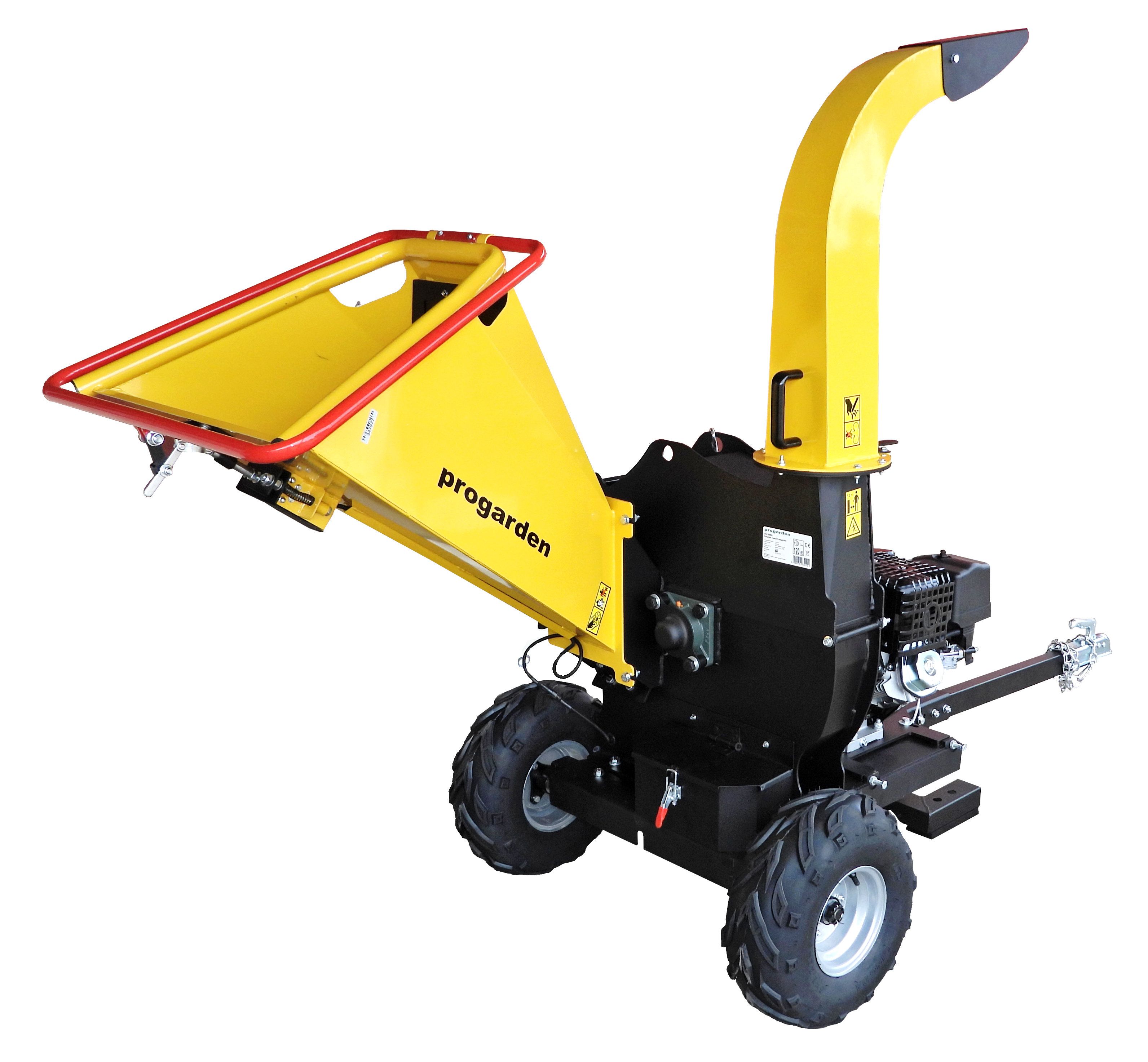 Tocator resturi vegetale PROGARDEN 5162000007 TB120EN, 15 CP, benzina, capacitate tocare 120 mm, pornire electrica, chei, manusi si casti protectie