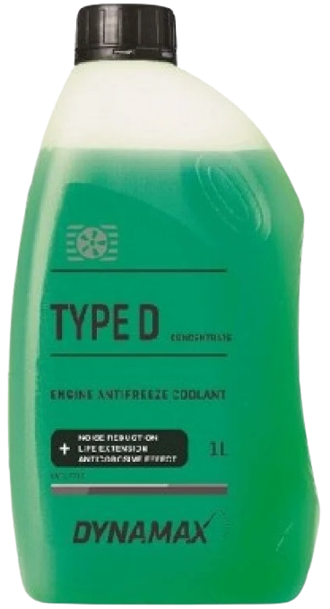 Antigel concentrat DYNAMAX tip D, culoare verde, volum 1 litru