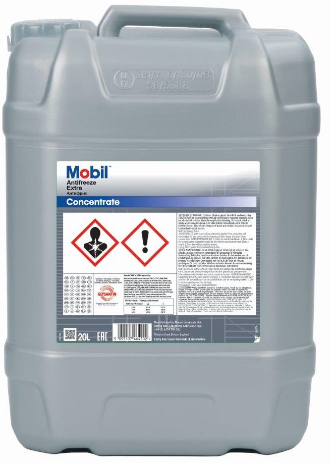 Antigel MOBIL ANTIFREEZE EXTRA G11, albastru, volum 20 litri