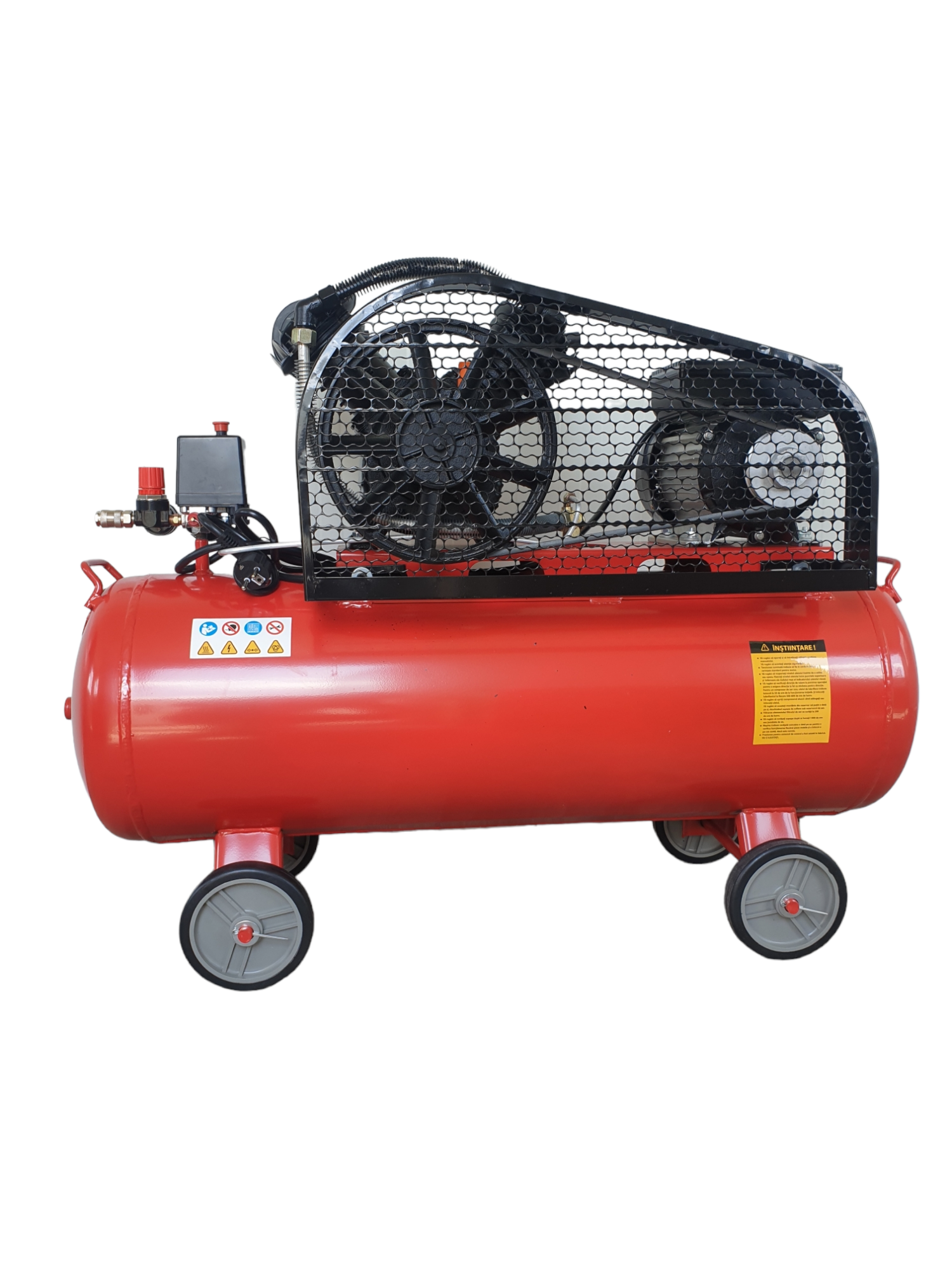 Compresor aer ELEFANT 12211 XY2065A-100, capacitate 100 L, 3 CP, 8 bar
