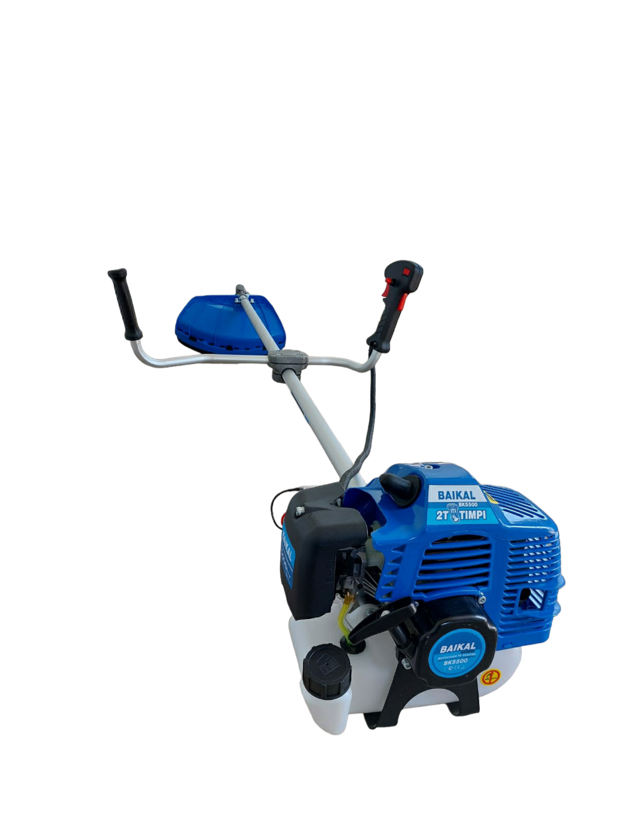 Motocoasa pe benzina BAIKAL 12190 BK5500, 5500 W, 4.7 CP, 10000 rpm, motor 2 timpi