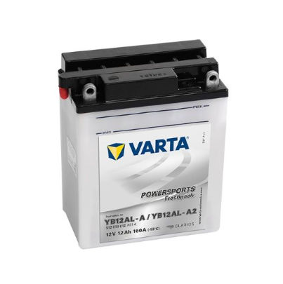 Baterie moto VARTA POWERSPORTS Freshpack YB12AL-A / YB12AL-A2 512013016 I314, 12 V, 12 Ah, 160 A, 136x82x161 mm