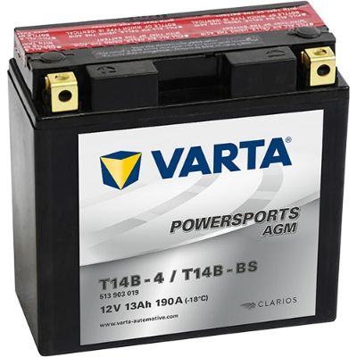Baterie moto VARTA POWERSPORTS AGM 513903019 I314, 12 V, 12 Ah, 190 A, 152x70x150 mm