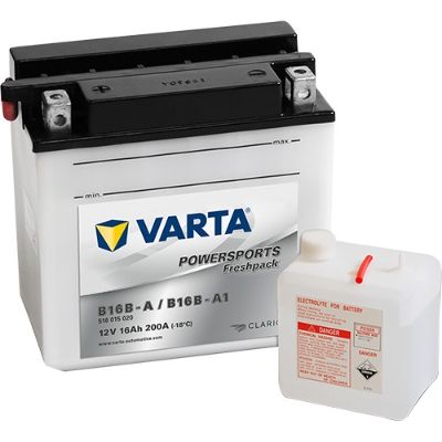 Baterie moto VARTA POWERSPORTS Freshpack 516015020 I314, 12 V, 16 Ah, 200 A, 160x90x161 mm