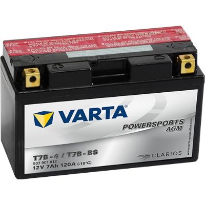 Baterie moto VARTA POWERSPORTS AGM 507901012 I314, 12 V, 7 Ah, 120 A, 150x66x94 mm