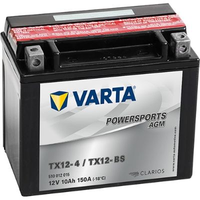 Baterie moto VARTA POWERSPORTS AGM 510012015 I314, 12 V, 10 Ah, 150 A, 152x88x131 mm