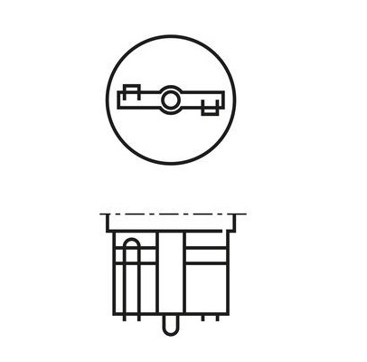 Set 2 becuri semnalizatoare W5W 12V W2,1X9,5d BOSCH XENON BLUE 1 987 301 033, blister