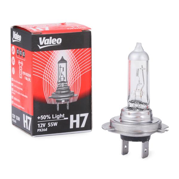 Bec auto far faza lunga H7 12V 55W PX26d, VALEO Plus 50 032519