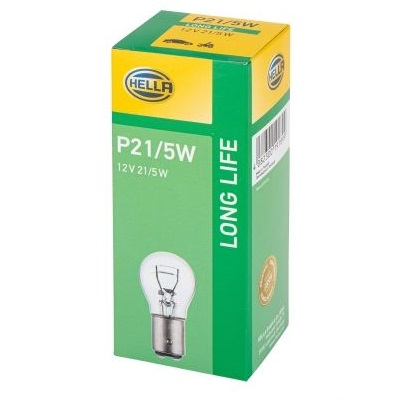 Bec auto incandescent 12V 21/5W P21/5W BAY15d, HELLA Long Life 8GD 002 078-221