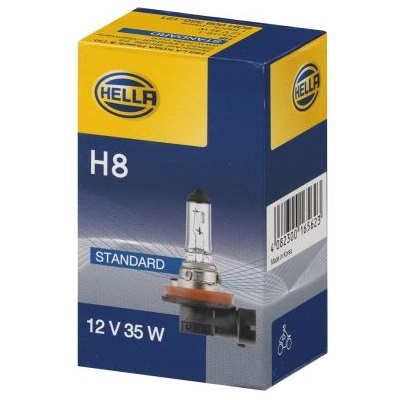 Bec auto far H8 12V 35W PGJ 19-1, HELLA 8GH 008 356-121