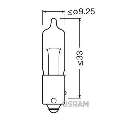 Bec semnalizator HY21W 12V 21W BAW9s OSRAM ULTRA LIFE 64137ULT, comanda minima 10 bucati