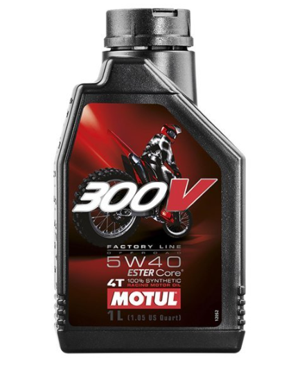 Ulei motor 4T MOTUL 300V Factory Line OFF ROAD 5W40, volum 1 litru, sintetic