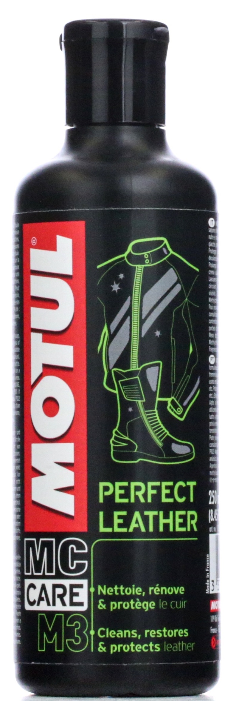 Solutie de ingrijit pielea MOTUL M3 PERFECT LEATHER 102994, volum 250 ml
