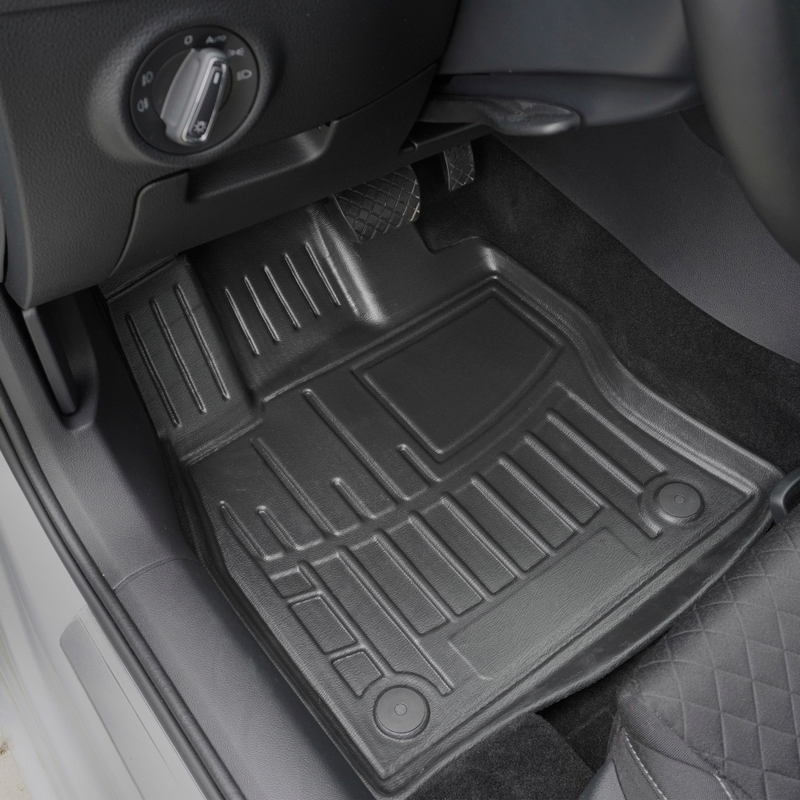 Set covorase auto din cauciuc UMBRELLA 107925, negru, pentru Audi Q3 8u 2011-2019, 4 piese