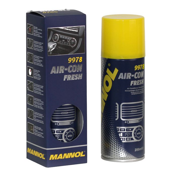 Spray dezinfectant aer conditionat MANNOL 9978, 200 ml