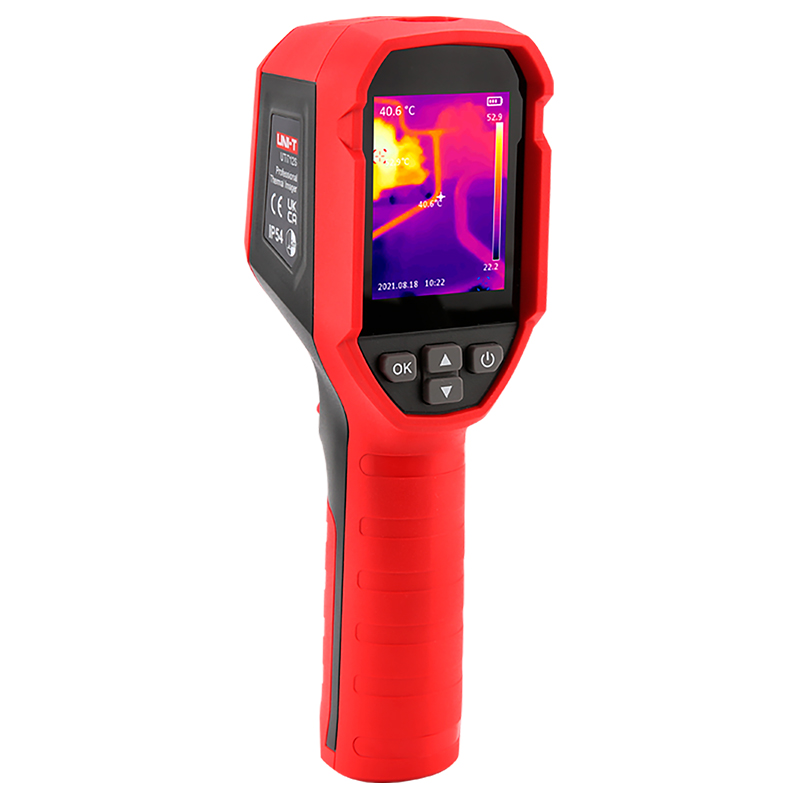 Termometru digital UNI-T MIE0497 UTI712S, interval temperatura 20 grade C - 400 grade C, rezolutie 320x240 pixeli, laser clasa 2