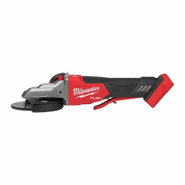 Polizor unghiular cu cap plat Milwaukee M18FSAGF125XPDB-0X 4933478439, RAPIDSTOP, 125 mm, 8500 rpm, Li-Ion 18V, cutie HD, fara acumulator/incarcator